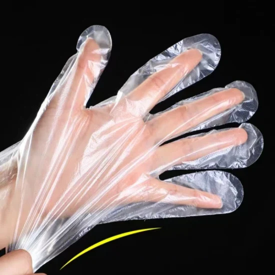 Prix ​​d'usine gants jetables en PE emballés individuellement gants en plastique jetables de qualité alimentaire